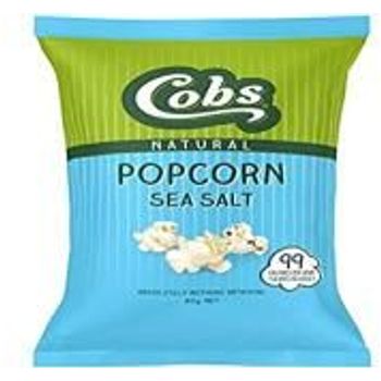 Cobs Gourmet Natural Popco Sea Salt 80g