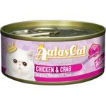 Aatas Cat Creamy Chicken And Crab in Gravy 80g