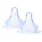 Autumnz Maxy Soft Silicone Teat Fast X Flow 2 Pieces 