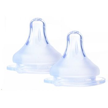 Autumnz Maxy Soft Silicone Teat Fast X Flow 2 Pieces 