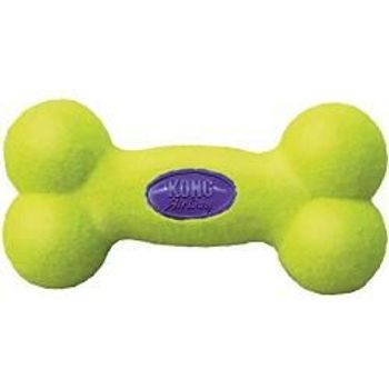 Kong Air Dog Yellow Bone Dog Toy Size Small