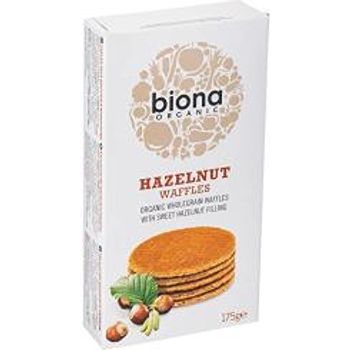 Biona Organic Waffles Hazelnut 175g