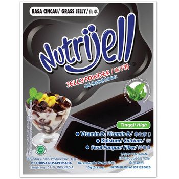 Nutri Jell Jelly Powder Grass Jelly 15 g