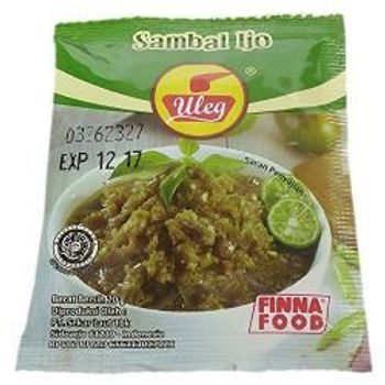 Finna Uleg Sambal Ijo Green Chili Sauce 20g
