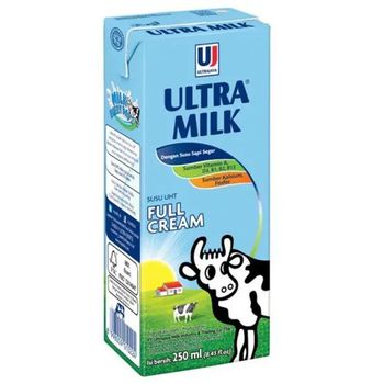 Ultra Milk Full Cream 250ml (Pack of 2 pcs)
