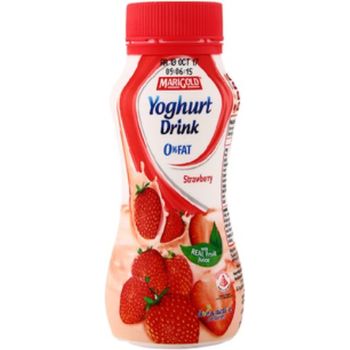 Marigold 0% Fat Yoghurt Strawberry 200ml
