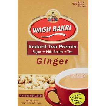 Wagh Bakri Instant Tea Premix Ginger 140g