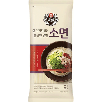 CJ Beksul Wheat Noodles Somyeon (Thin) 900g ○ CJ 백설밀면소면 900g