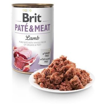 Brit Pate Lamb Wet Dog Food 400g