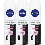 Nivea For Women Anti Perpirant Spray Invisible For Black White 48h 150ml