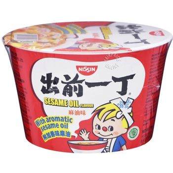Nissin Instant Bowl Noodles Sesame Oil 110g