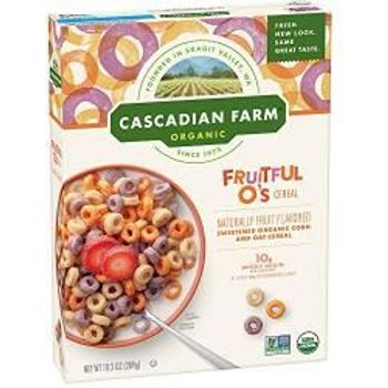 Cascadian Farm Organic Fruitful Os Cereal 289g