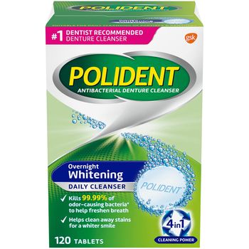 Polident Tablet Cleanser 16 Pieces