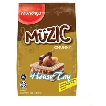 Munchy's Muzic Wafer Cube Chunky Bites 90g
