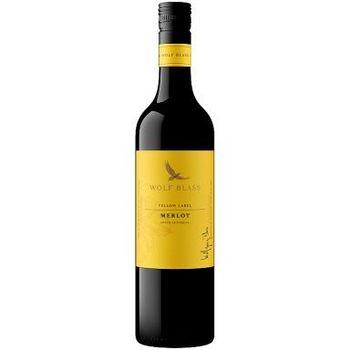 Wolf Blass Yellow Label S.A Merlot 750ml 2016