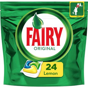 Fairy Original All In 1 Dishwasher Capsules Lemon 24pcs