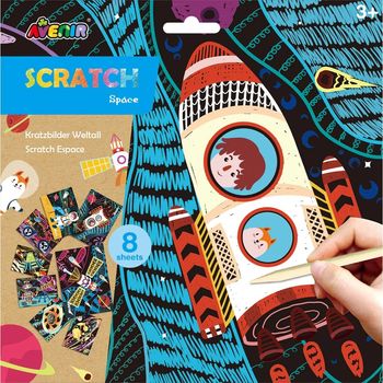 Avenir Scratch For Boys Space