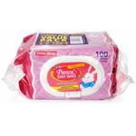 Pureen Baby Wipes 2 x 100pcs Pink