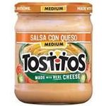 Tostitos Salsa Con Queso Medium 15 Oz