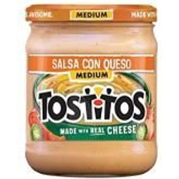 Tostitos Salsa Con Queso Medium 15 Oz