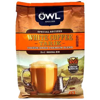 Owl 3 in1 Freeze Dried premium Blend White Coffee 540g