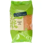 The Health Store Organic Red Lentils 500g