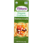 Milton's Organic Rosemary Garlic Crackers 6oz
