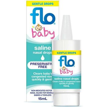 Flo Baby Saline Nasal Drops 15ml
