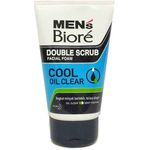 Biore Men Double Scrub Facial Foam Oil Clear 50g