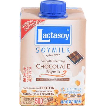 Lactasoy Soymilk Chocolate 500ml