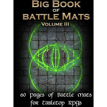 Loke Games Big Book of Battle Mats Volume 3 for Action Figures
