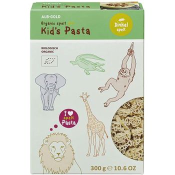 Alb Gold Organic Kids Pasta Spelt Zoo 300g