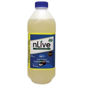 Nlive Cold Pressed Coconut Oil 1l