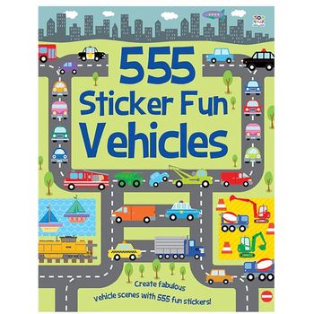 Imagine That Publishing 555 Stickers Vehicles