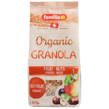 Familia Bio Organic Fruit Nut Crunch 375g