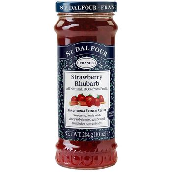 St Dalfour Strawberry Rhubarb 284g