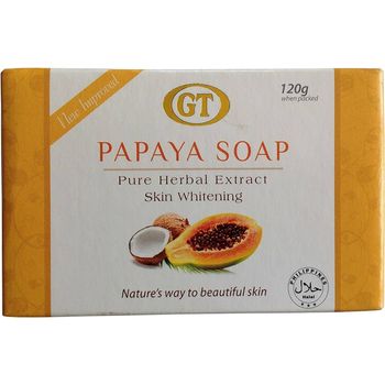 GT Cosmetics Skin Whitening Papaya Soap 120g
