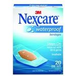 3M Nexcare Waterproof Clear Bandages One Size