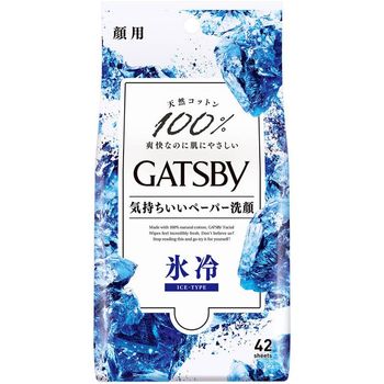 Gatsby Facial Paper Ice Type 42 Wipes