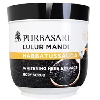 Purbasari Habbatussauda Body Scrub 200g