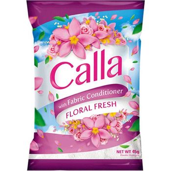 Calla Laundry Detergent Powder Floral Fresh 6pcs 45g