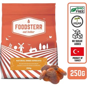 Foodsterr Natural Apricots 250g