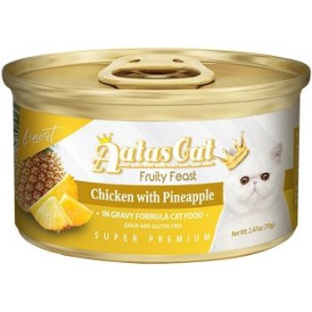 Aatas Cat Canned Food Finest Fruity Feast Chicken With Pineapple 70g