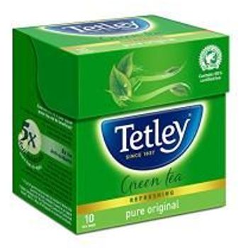 Tetley Green Tea Pure Original 10 Bags
