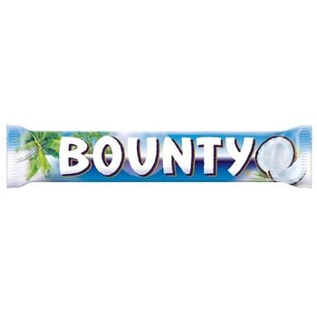 Bounty Coconut And Milk Chocolate Snack Bar Duo 57g
