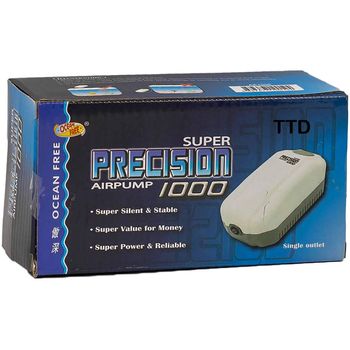 Ocean Free Super Precision Air Pump 1000 Single outlet