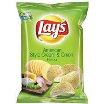 Lays American Style Cream Onion Flavour 52g India