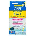 API 5 in 1 Aquarium Test Strips