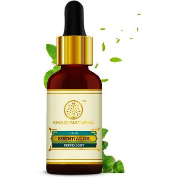 Khadi Natural Peppermint Essential Oil 15ml