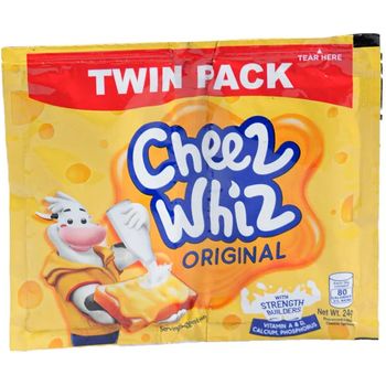 Kraft Cheez Whiz Original Twinpack 24g